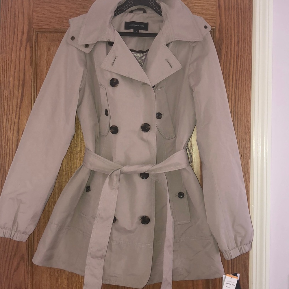 Water Repellent Trench Coat